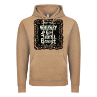 Vintage Coffee whiskey bent hell bound black Vintage Hoodie - AdoDesignShop