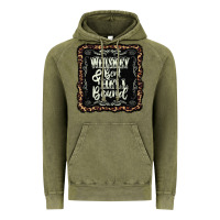 Vintage Olive whiskey bent hell bound black Vintage Hoodie - AdoDesignShop
