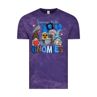 Cloud Purple scannin' with my gnomies Vintage Tee - Zillion Design Studio