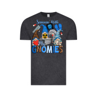 Vintage Black scannin' with my gnomies Vintage Tee - Zillion Design Studio