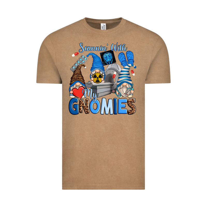 Scannin' With My Gnomies Vintage Tee by Zillion Design Studio | Teevron