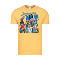Vintage Mustard scannin' with my gnomies Vintage Tee - Zillion Design Studio