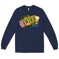 Navy third grade dude Long Sleeve Tee - RanaPortraitStore