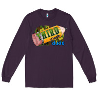 Plum third grade dude Long Sleeve Tee - RanaPortraitStore