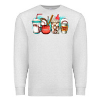 Oatmeal Heather baseball coffee cups Premium Sweatshirt - Jasminsmagicworld
