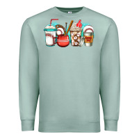 Seafoam baseball coffee cups Premium Sweatshirt - Jasminsmagicworld