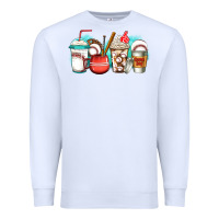 White baseball coffee cups Premium Sweatshirt - Jasminsmagicworld