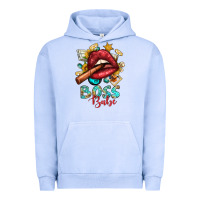 Pigment Grape Ice Western Boss Babe Cigar Lip Urban Hoodie - BundleAndBundleShop