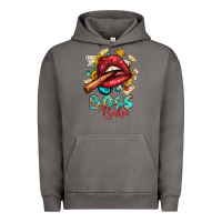 Pigment Tornado Western Boss Babe Cigar Lip Urban Hoodie - BundleAndBundleShop