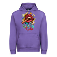 Tulip Western Boss Babe Cigar Lip Urban Hoodie - BundleAndBundleShop