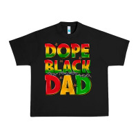 Black dope black dad with stars Urban Heavy Tee - texasbilliewilder