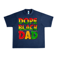Navy dope black dad with stars Urban Heavy Tee - texasbilliewilder