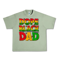 Oil Green dope black dad with stars Urban Heavy Tee - texasbilliewilder
