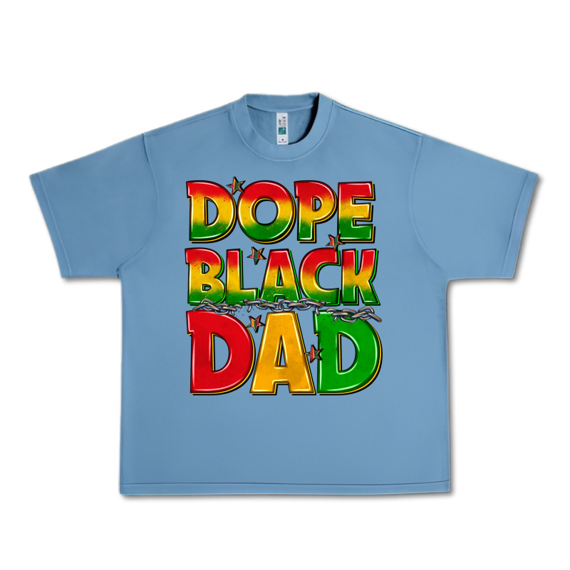 Dope Black Dad With Stars Urban Heavy Tee by texasbilliewilder | Teevron