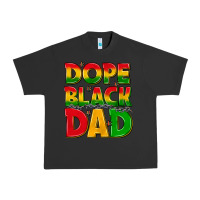 Pigment Black dope black dad with stars Urban Heavy Tee - texasbilliewilder