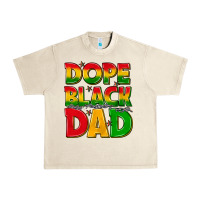 Sandshell dope black dad with stars Urban Heavy Tee - texasbilliewilder