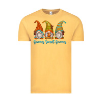 Vintage Mustard gnomes sweet gnomes Vintage Tee - Zillion Design Studio