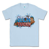 Dusty Blue Fourth of July Kentucky Classic Tee - Neo Western