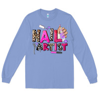 Colony Blue nail artist Long Sleeve Tee - AdoDesignShop