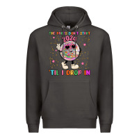 Smoke the party don t start til i drop in Premium Hoodie - MaliasSmallBusiness