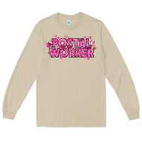 Mushroom Breast Cancer Postal Worker Long Sleeve Tee - texasbilliewilder
