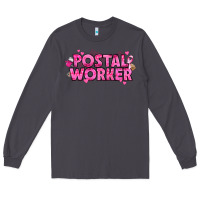 Smoke Breast Cancer Postal Worker Long Sleeve Tee - texasbilliewilder