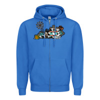 True Royal ky yall western Zipper Hoodie - CowhideDigitalArt
