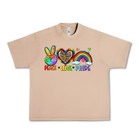 Burro peace love pride Urban Heavy Tee - Zillion Design Studio
