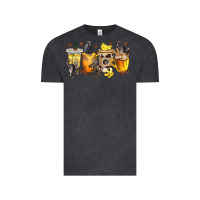 Vintage Black monkey coffee cups Vintage Tee - texasbilliewilder