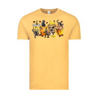 Vintage Mustard monkey coffee cups Vintage Tee - texasbilliewilder