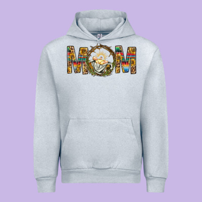 Western Mom With Baby Jesus Urban Hoodie Designed By Bundleandbundleshop
