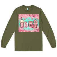 Army Green best mom ever coffee cups Long Sleeve Tee - Zillion Design Studio