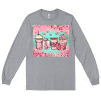 Heather Grey best mom ever coffee cups Long Sleeve Tee - Zillion Design Studio