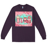 Plum best mom ever coffee cups Long Sleeve Tee - Zillion Design Studio