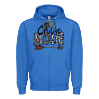 True Royal on cruise mode Zipper Hoodie - CowhideDigitalArt