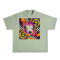 Oil Green halloween  calf scottish Urban Heavy Tee - BarkalooDesign