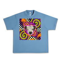 Pebble Blue halloween  calf scottish Urban Heavy Tee - BarkalooDesign