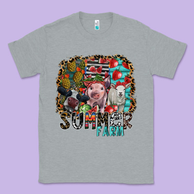 Summer Farm Classic Tee Designed By Sublimationcraftshop