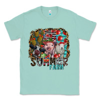 Seafoam summer farm Classic Tee - SublimationCraftShop