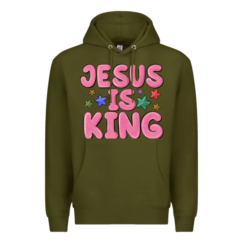 Jesus Is King Premium Hoodie by MaliasSmallBusiness | Teevron