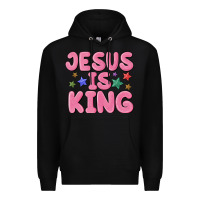 Black jesus is king Premium Hoodie - MaliasSmallBusiness