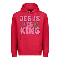 Cardinal jesus is king Premium Hoodie - MaliasSmallBusiness