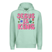 Seafoam jesus is king Premium Hoodie - MaliasSmallBusiness