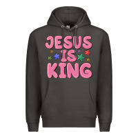 Smoke jesus is king Premium Hoodie - MaliasSmallBusiness