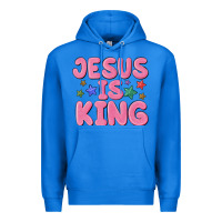 True Royal jesus is king Premium Hoodie - MaliasSmallBusiness