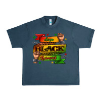 Midnight Navy dope black therapist juneteenth Urban Heavy Tee - texasbilliewilder