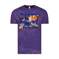 Cloud Purple i'm just here for the snacks #basketball brother Vintage Tee - Zillion Design Studio