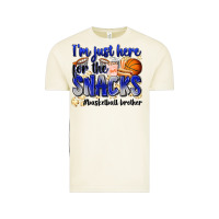 Vintage Arctic i'm just here for the snacks #basketball brother Vintage Tee - Zillion Design Studio