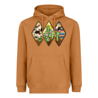 Meerkat cactus serape cowhide Heavyweight Hoodie - JahusDesignShop