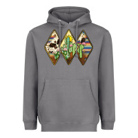 Storm cactus serape cowhide Heavyweight Hoodie - JahusDesignShop
